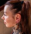 Dolk med sten - Invändigt Gängad topp till 1,2mm stav