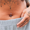 Firework Navelpiercing - Titan