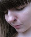 Ball Closure Ring - Svart Titan