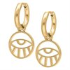 Guldiga Mind´s Eye Hoops - Säljs i par