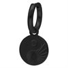 Svarta Yin Yang Hoops - Säljs i par