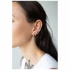 Svarta Dagger Hoops - Säljs i par