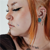 Jewelled Industrial Barbell - Stål