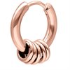 5 Rings Rosé Hoops - Sold in pair