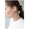 Svarta Crystal Drop Hoops - Säljs i par