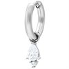 Crystal Drop Hoops - Säljs i par