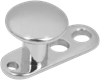 Micro Dermal Anchor med Disc - Three Hole Plate (1.5mm Hög)