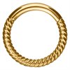 Twisted Chain Clicker - Guld Stål