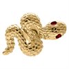 Snake Earbarbell - Guld Stål