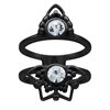 Black Mandala Finger Ring