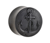 Anchor on Ebony Wood Plug