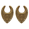 Guldiga Oriental Ear Saddles - Säljs i par