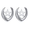 Stål Pentagram Ear Saddles - Säljs i par