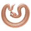 Rosé Snake Ear Saddles - Säljs i par