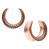 Rosé Maori Ear Saddles - Säljs i par