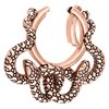 Rosé Snake Ear Weights (sold in pair)