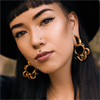 Guldiga Snake Ear Weights - Säljs i par