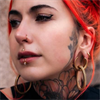 Guldiga Twisted Rope Ear Weights - Säljs i par