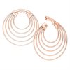 Rosé Multi Layer Ear Weights - Säljs i par