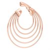 Rosé Multi Layer Ear Weights - Säljs i par