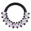 Hinged Euphoria Septum Ring - Svart Stål