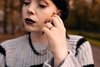 Hinged Euphoria Septum Ring - Svart Stål