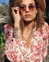 Tigerlilly Septum Clicker - Guld Stål