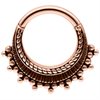 Native Septum Clicker - Rosé Stål