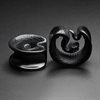 Svarta Snake Ear Saddles - Säljs i par