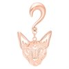 Rosé Sphynx Ear Weights (sold in pair)