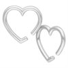 Steel Heart Ear Weights (sold in pair)