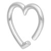 Steel Heart Ear Weights (sold in pair)