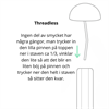 Cobalt Chromium Marquise Zirconia Top för Threadless Stav