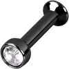 Jewelled Mini Stud for Triple Piercing - Svart Titan