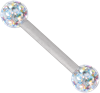 Sealed Multi Jewelled Barbell - Titan