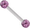 Sealed Multi Jewelled Barbell - Titan