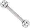 Sealed Multi Jewelled Barbell - Titan