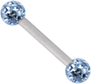 Sealed Multi Jewelled Barbell - Titan