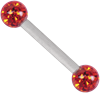 Sealed Multi Jewelled Barbell - Titan