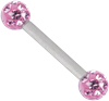 Sealed Multi Jewelled Barbell - Titan