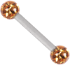 Sealed Multi Jewelled Barbell - Titan
