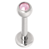 Titanium-Jewelled-Labret-(4mm-ball)-pk