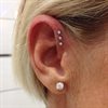 Jewelled Mini Stud for Triple Piercing - Titan