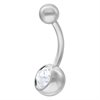 Navelpiercing med Sten - Aurumline®