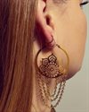Rosé La Fleur Hoops - Säljs i par