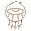 Thunderflash Eye Rosé Hoops- Sold in Pair