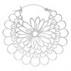 Daisy Hoops - Säljs i par