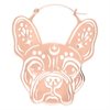 Rosé Bulldog Hoops - Säljs i par