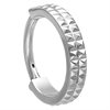 Rivet Hinged Clicker Ring - Titan