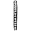 Multi Crystal Hinged Clicker - Svart Titan